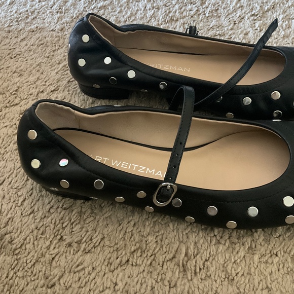 Stuart Weitzman Claris Stud ballet flats - Picture 6 of 8